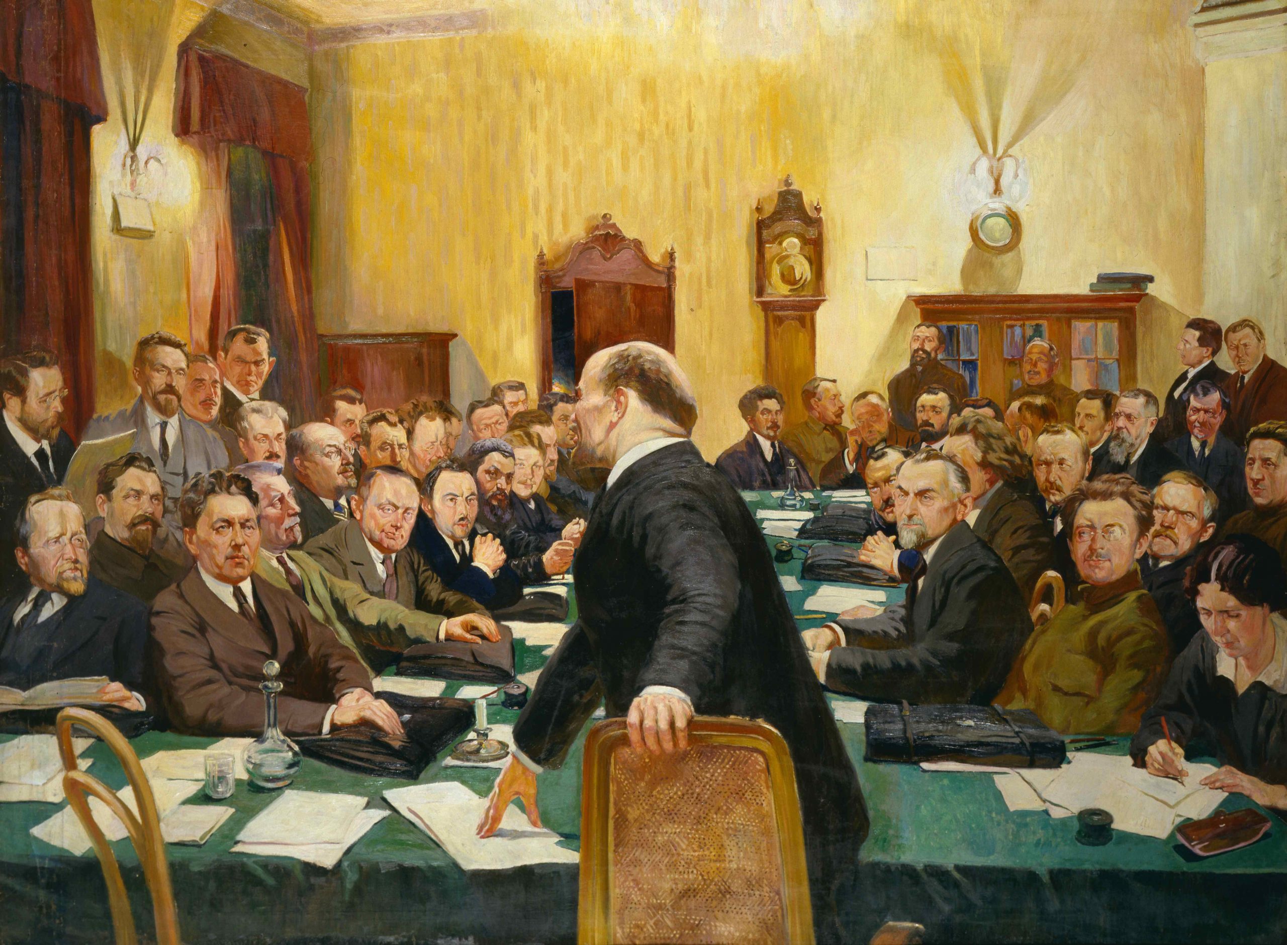 Совет народных Комиссаров-правительство-в. И. Ленин.